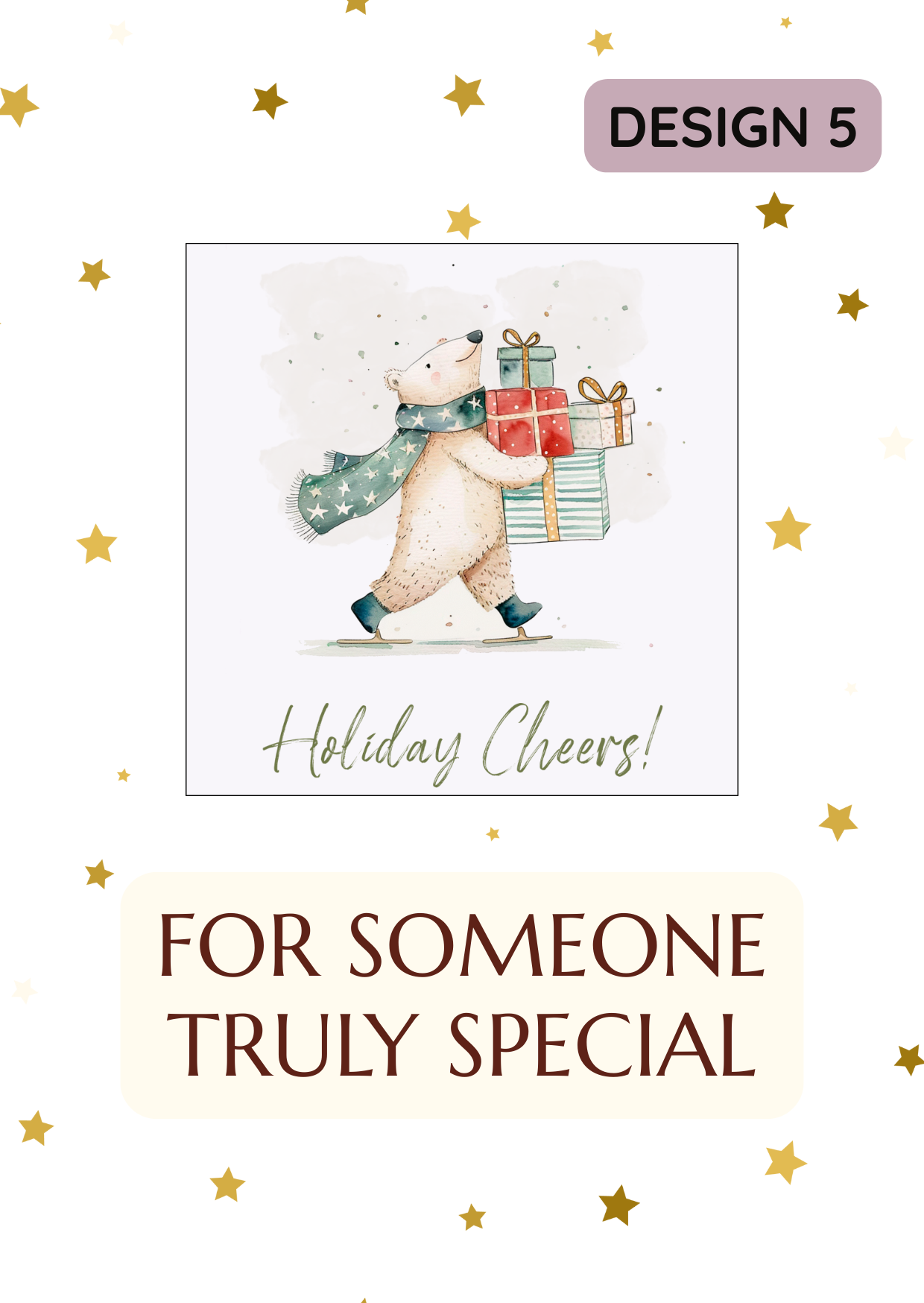 Holiday Cheers Christmas Magnet
