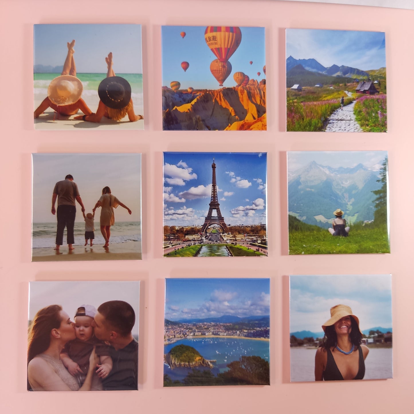Set of 9 Square Magnets