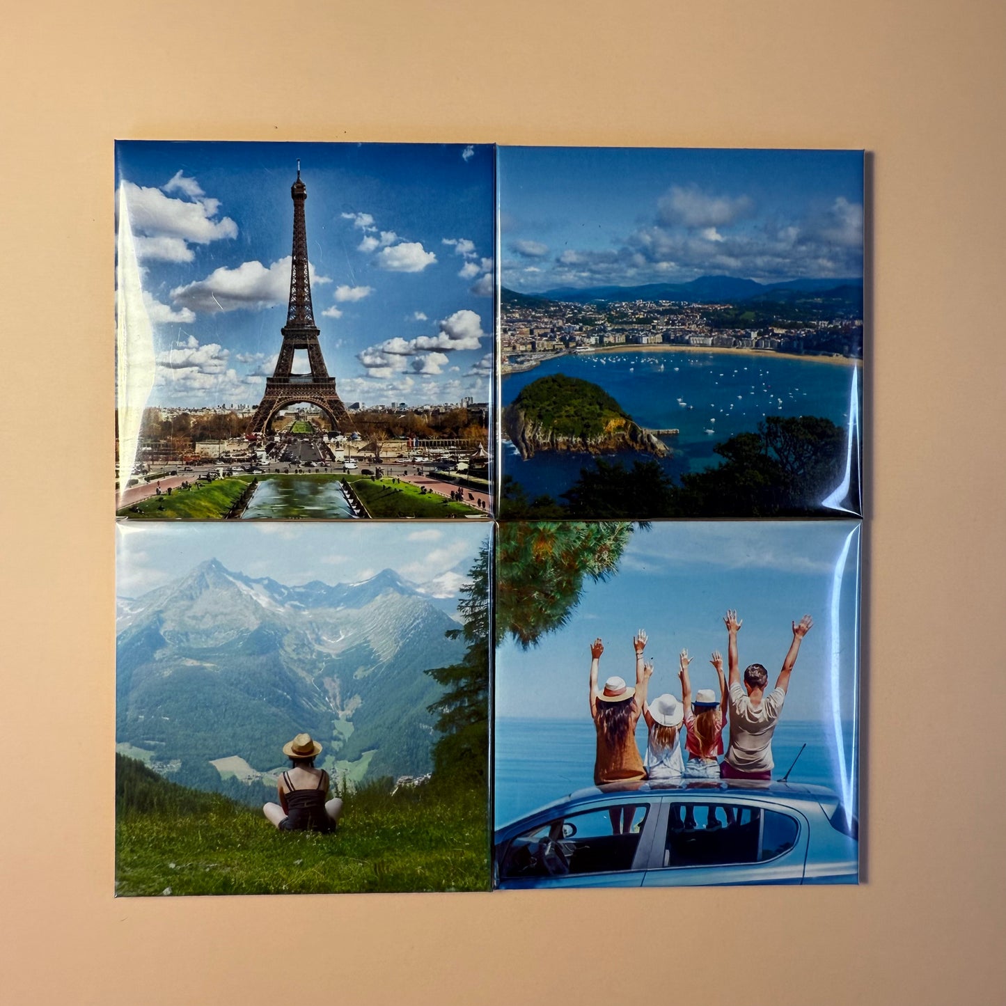Set of 4 Square Magnets