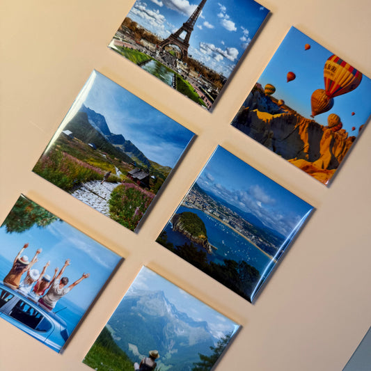 Set of 6 Square Magnets