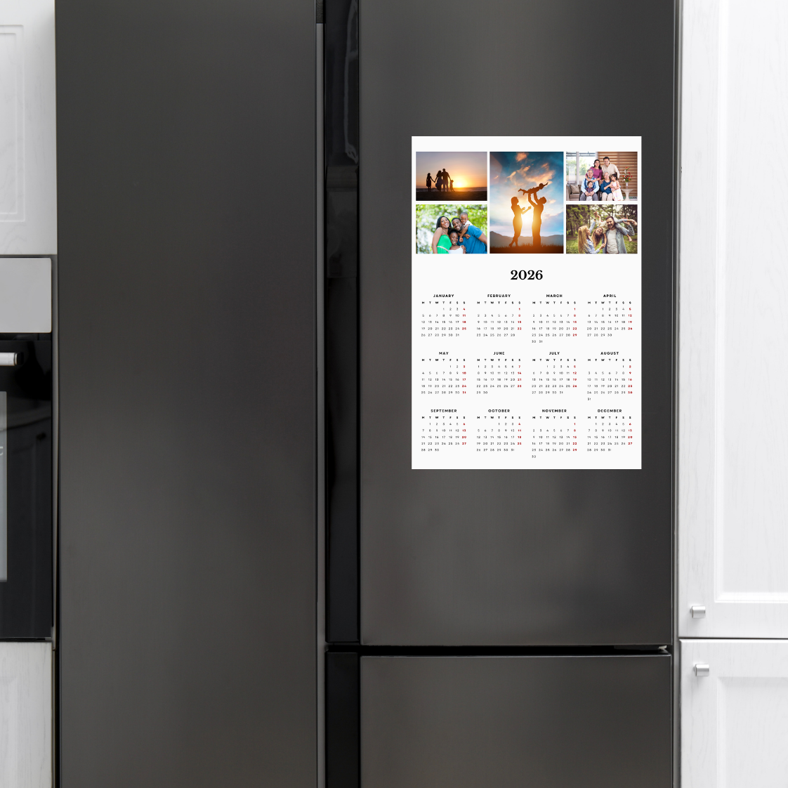 "Five Moments" Magnetic Calendar