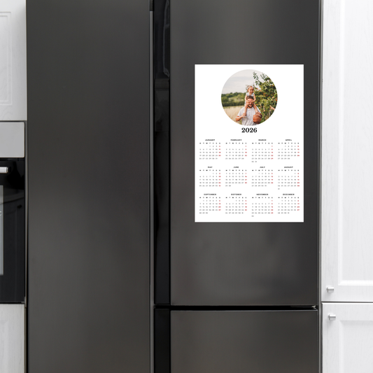 "Circle One" Magnetic Calendar