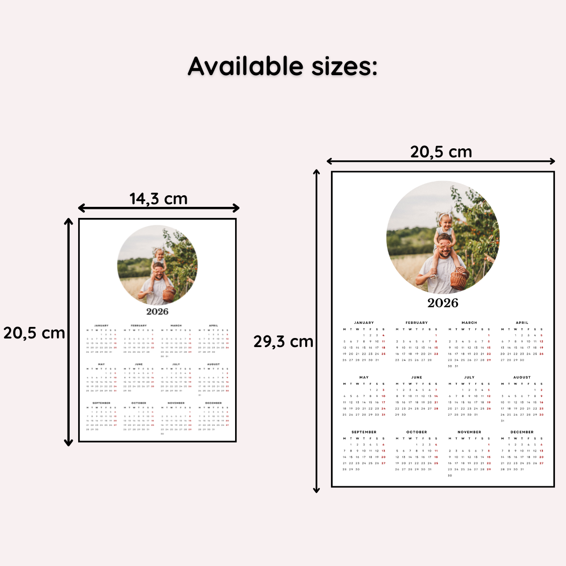 "Circle One" Magnetic Calendar