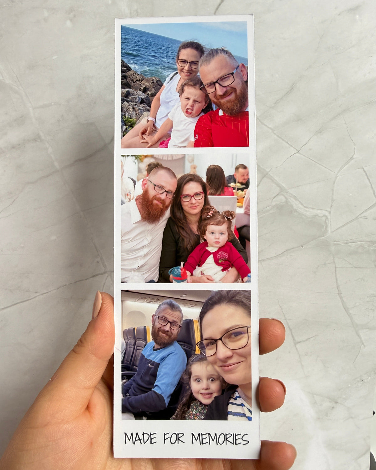 Personalizowany magnes w stylu fotobudki