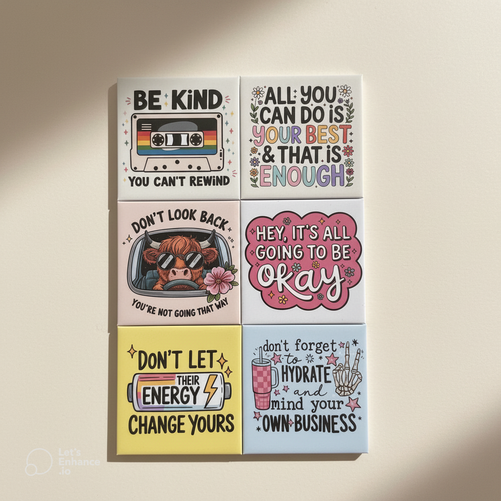 Be Kind Motivational Magnet