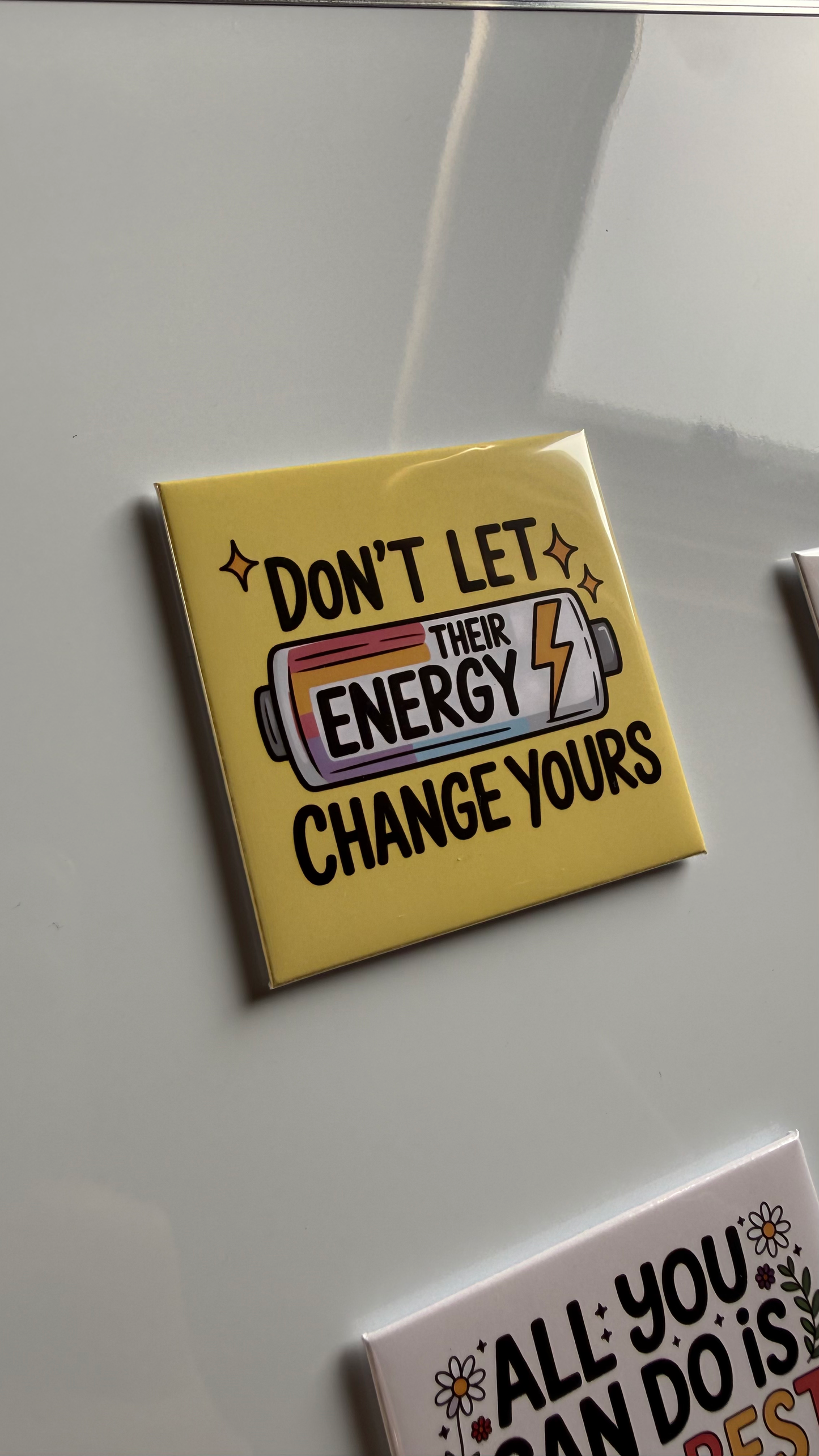 Motivational Magnet - Protect Your Energy