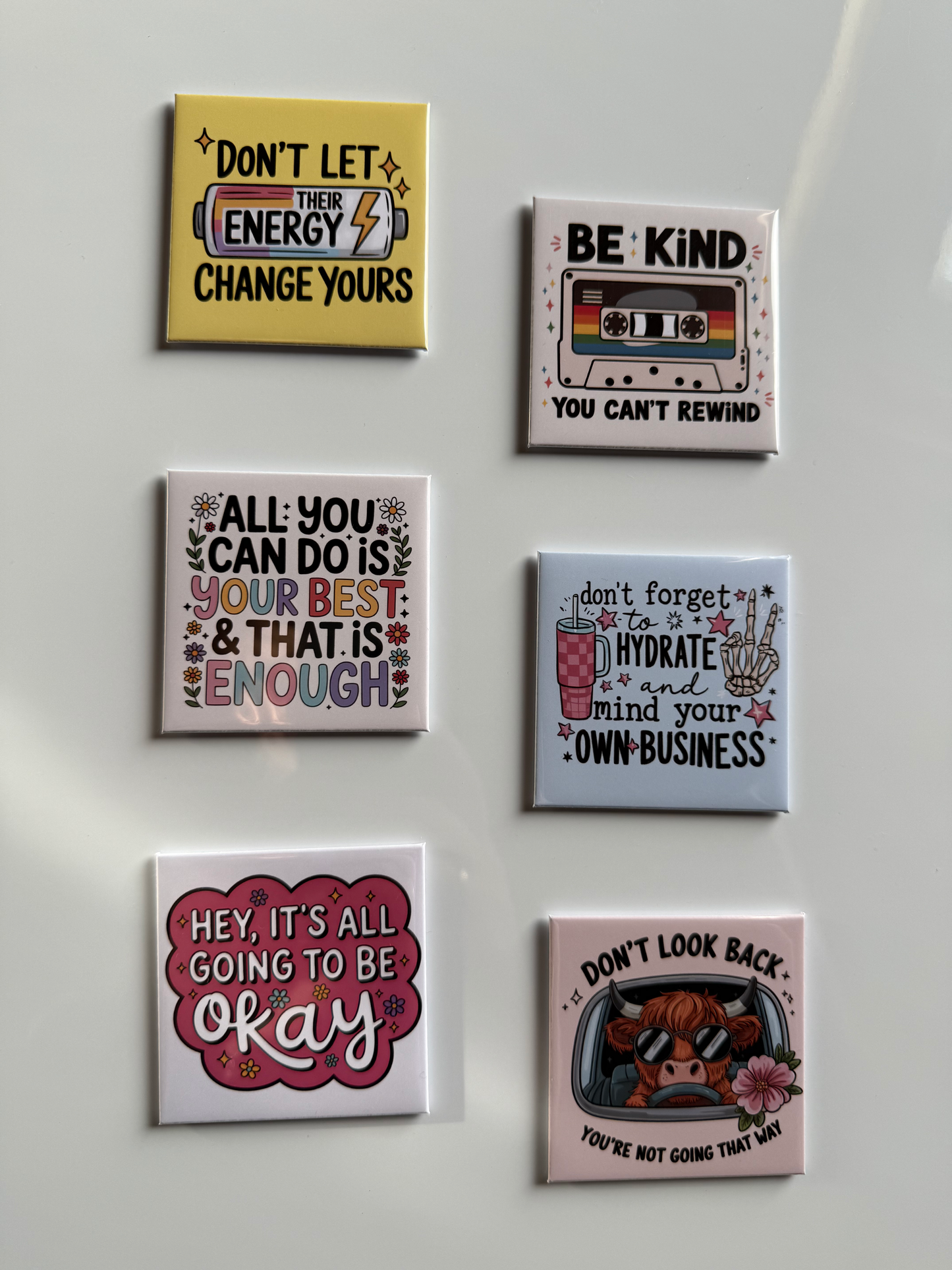 Be Kind Motivational Magnet