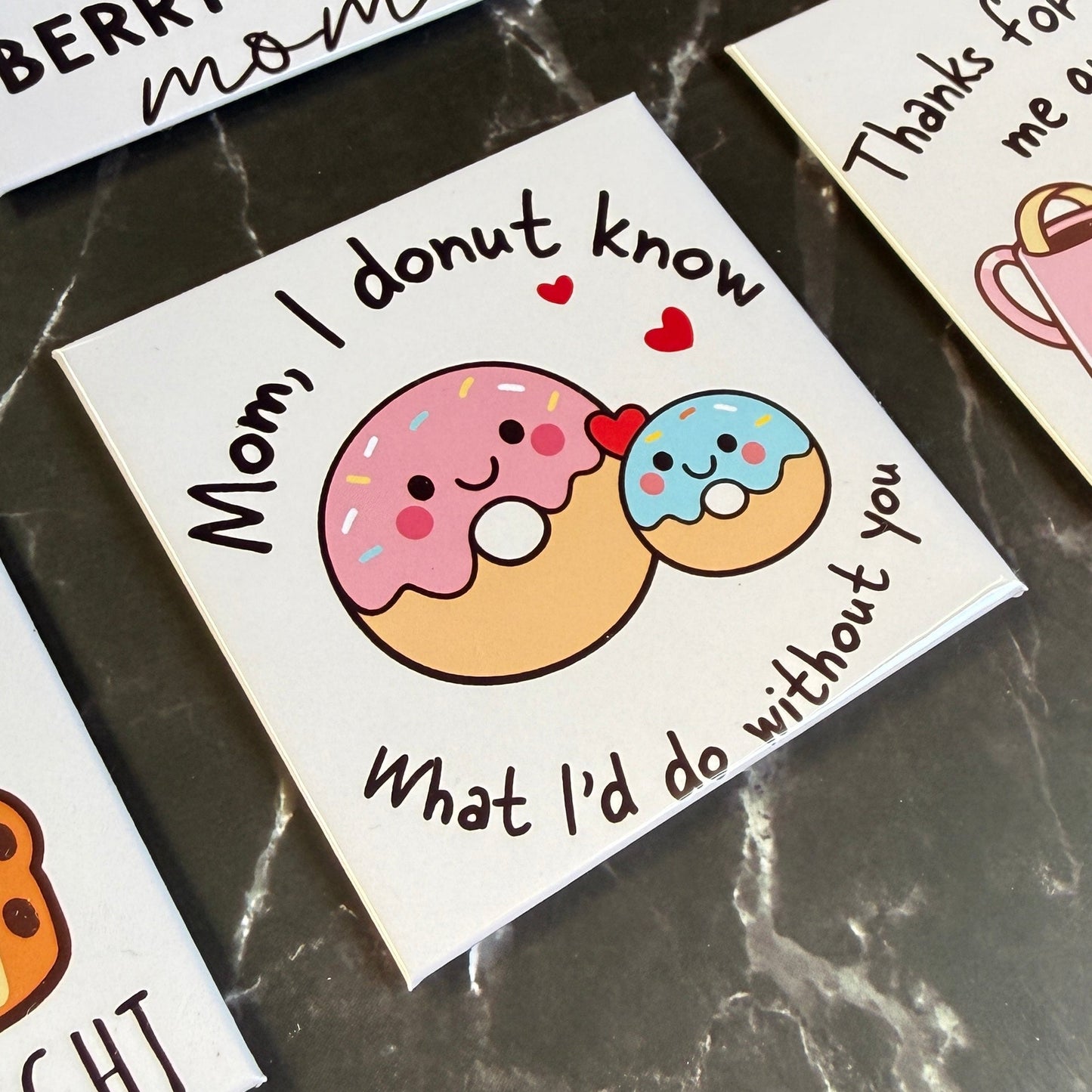 Mom I Donut Know Magnet