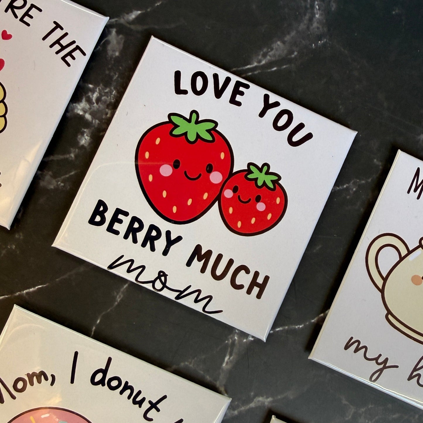 Love You Berry Much Magnet