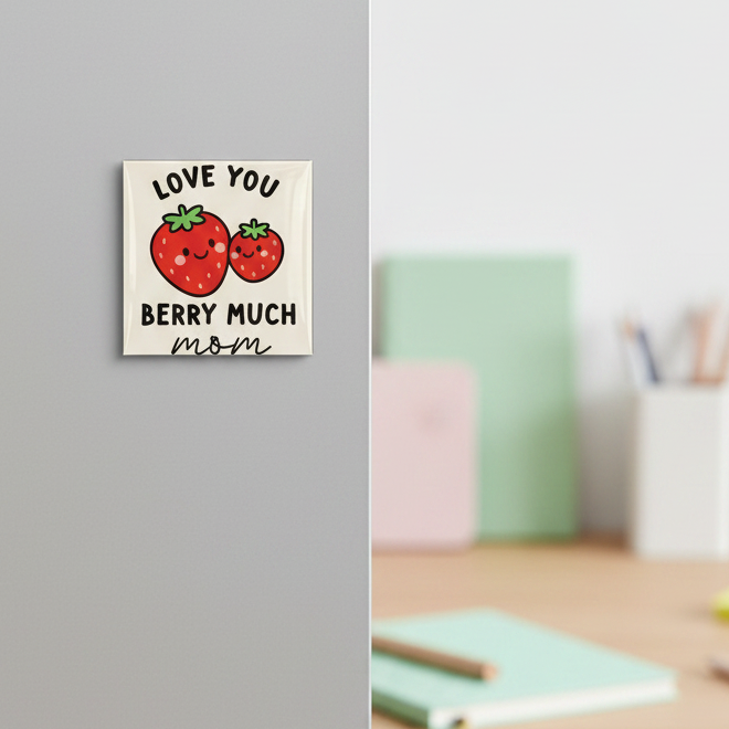 Love You Berry Much Magnet