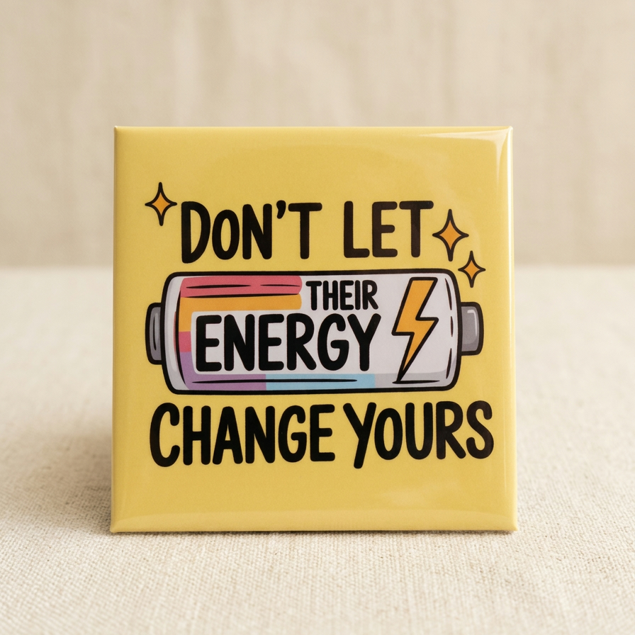 Motivational Magnet - Protect Your Energy